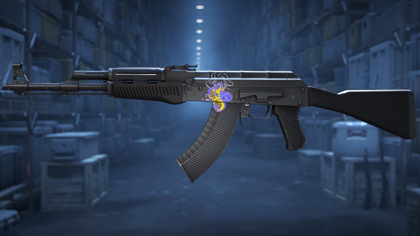 AK-47 | Octopus Craft Step 2