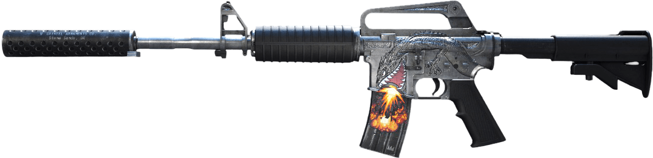 M4A1-S | Basilisk Flame Итог Крафта