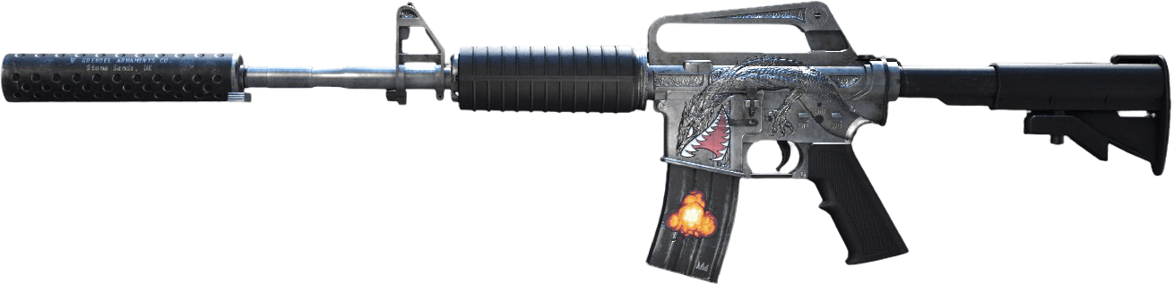 M4A1-S | Basilisk Flame Шаг Крафта 2