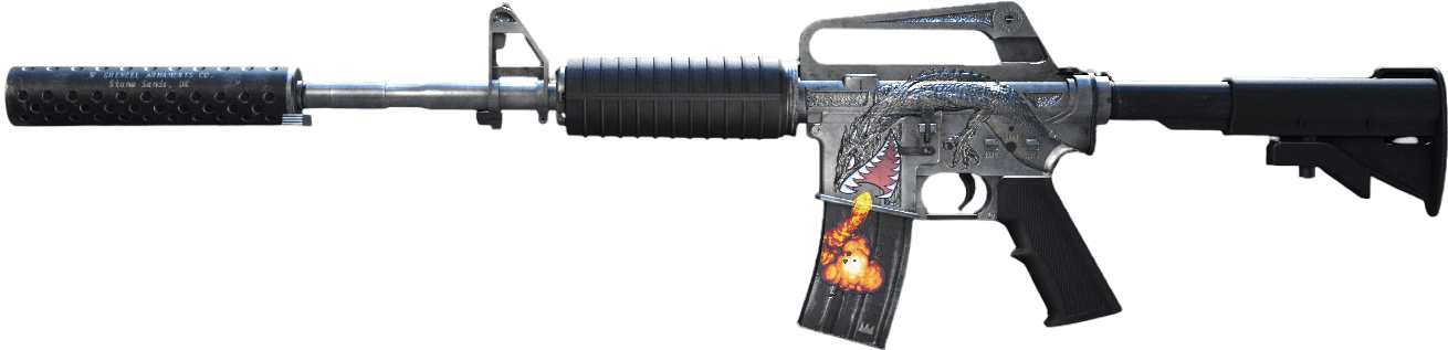 M4A1-S | Basilisk Flame Шаг Крафта 3