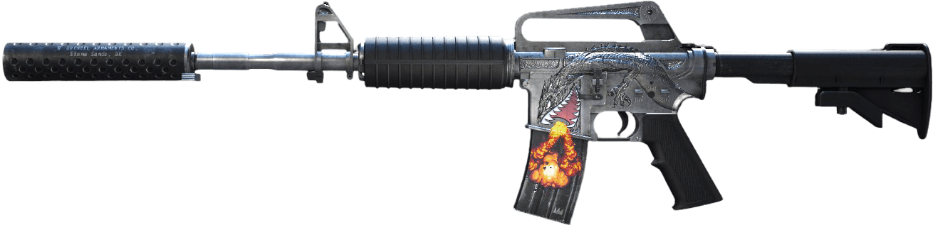 M4A1-S | Basilisk Flame Шаг Крафта 4