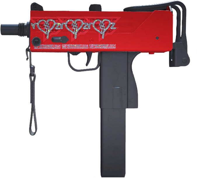 MAC-10 | Glitter Hearts Шаг Крафта 3