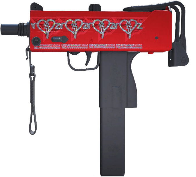 MAC-10 | Glitter Hearts Шаг Крафта 4