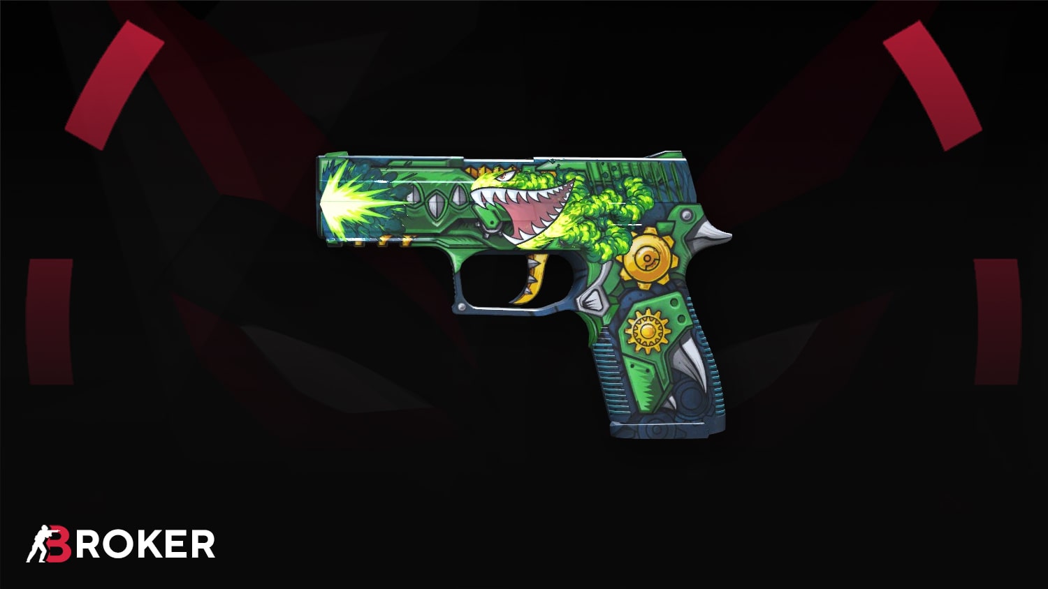 Как создать P250 | See Ya Later Monstro - Гайд по Стикерам