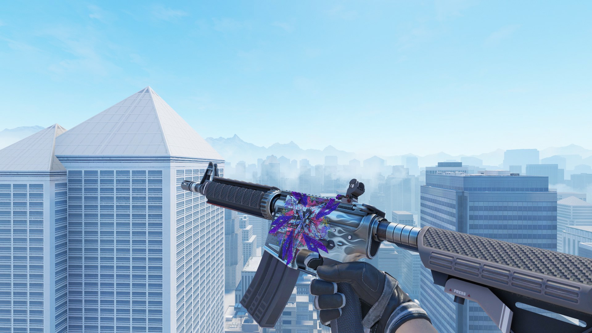 M4A4 | Purple Star ScreenShot 2